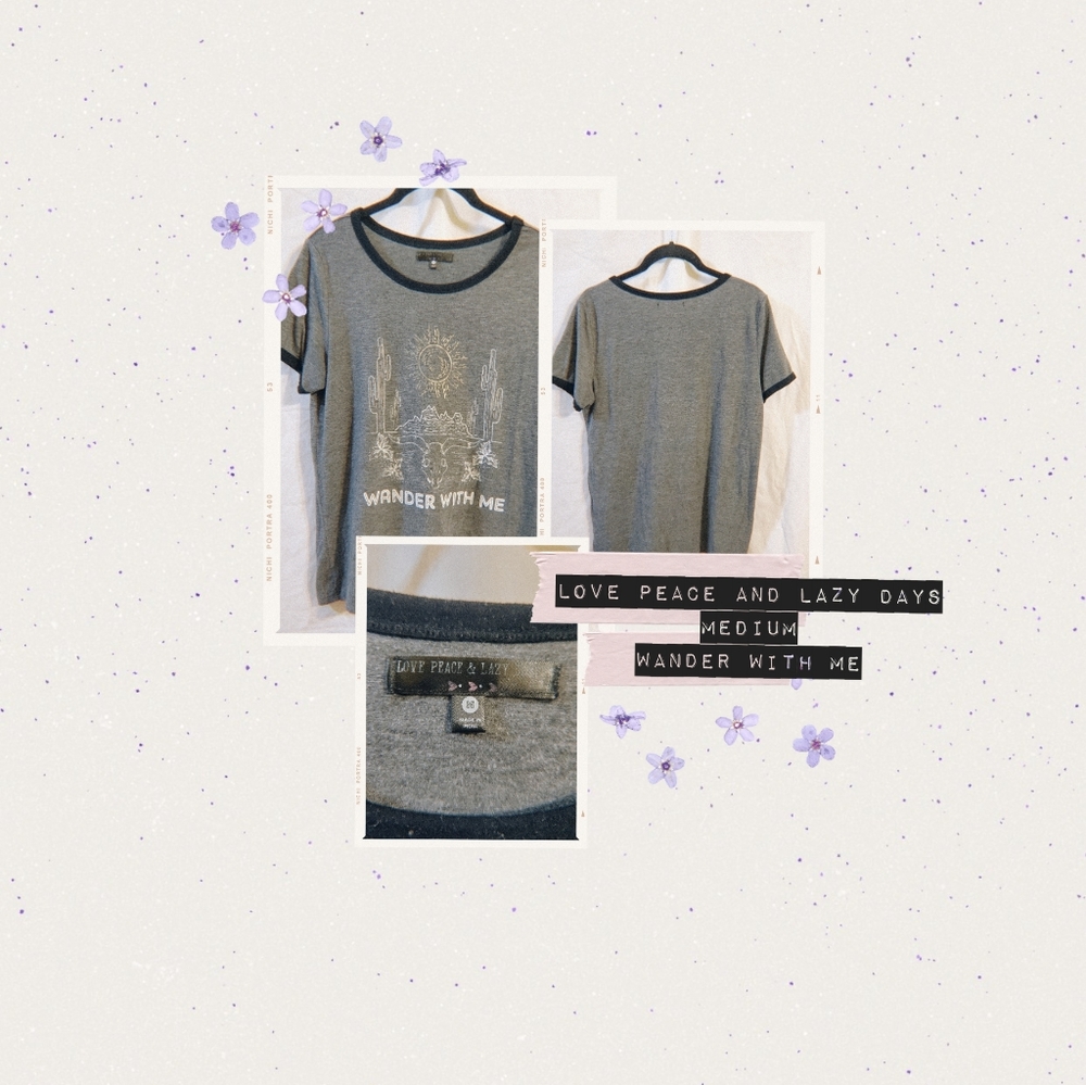 Love peace and lazy days, medium, wander with me